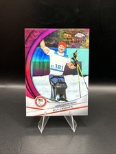 2026 Topps Chrome US Winter Olympics - Dan Cnossen Pink Refractor /250 #176