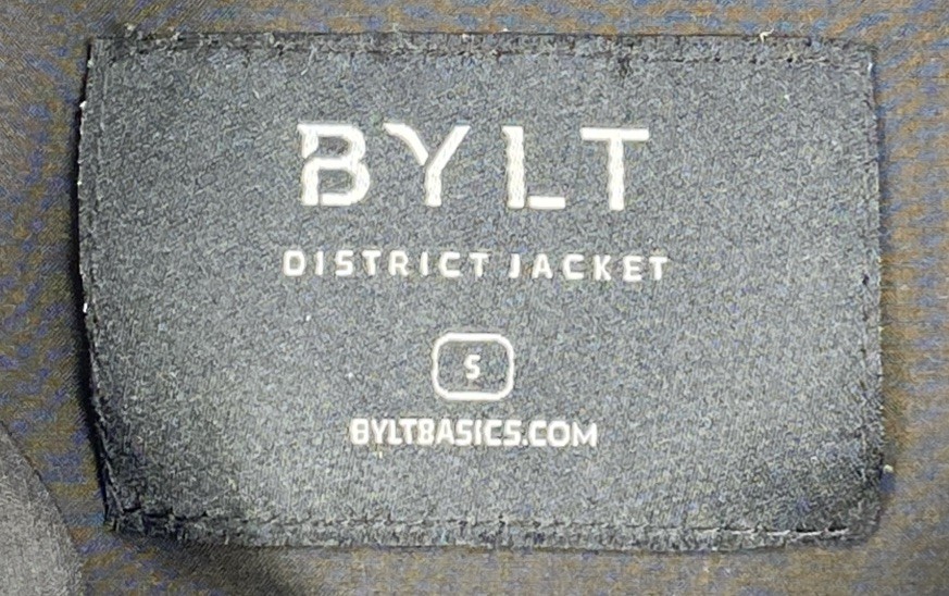 BYLT District Jacket Black Snap Button Softshell … - image 6