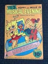 1940's HOPPY AND MILLE in Musical Evening VG 4.0 Tippy Paper Toy / Fawcett
