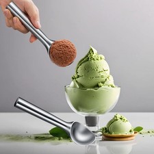 Ice Cream Scoop Fruit Ice Ball Spoon Ergonomic Multifunctional Comfortable Grip
