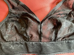 Wacoal 810340 Net Effect Soft Cup Bra, Lace Wire Free, STRETCH UP TO D CUP!