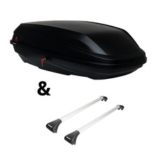 Für Ford Focus Turnier II - Dachträger Menabo Ariete & Dachbox BiCube 400+ Neu