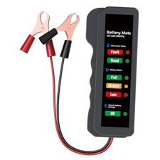 Car Battery Tester and Alternator Tester, Automotive Load Tester Indicator, 12V
