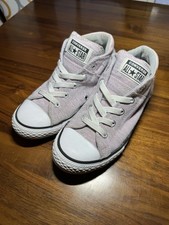 Converse Chuck Taylor All Star Madison Mid-top Sneakers Youth Sz 2 Pink/white