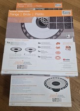Lot of 3 - Schluter Kerdi-Drain Flange Kit 2" PVC Outlet KD2FLKPVC - NEW