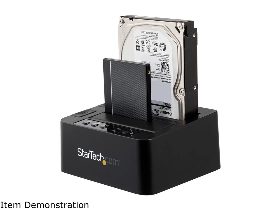 StarTech.com SDOCK2U33RE USB 3.0 / eSATA 2.5/3.5" SATA HDD/SSD Duplicator Dock – - Image 2 of 4