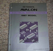 1997 TOYOTA AVALON Electrical Wiring Diagram Manual EWD OEM