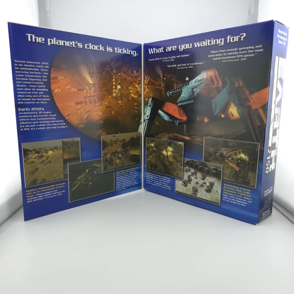 Earth 2150, 2000, Big Box, New & Sealed - Image 4 of 4