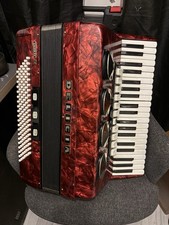 Delicia Iv 120 Bass Accordion with Hard Case