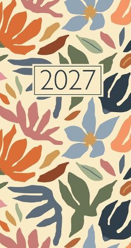 Church Pocket Book Diary with Lectionary 2027 Floral by SPCK - 9780281092017