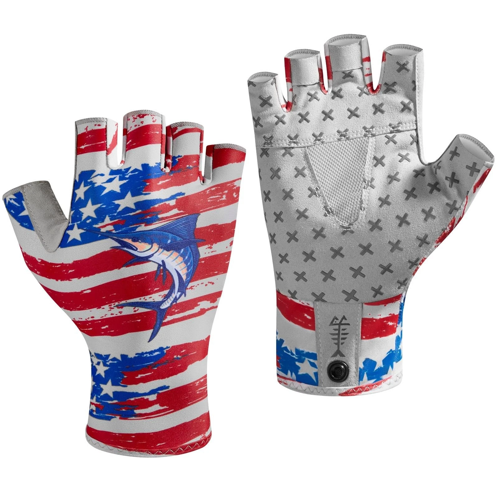 BASSDASH Unisex UPF 50+ Half Finger Sun Gloves Fingerless Breathable UV Prote...