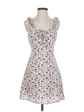 Nasty Gal Inc. Women White Casual Dress 2