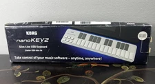 Korg nanoKEY2 USB MIDI keyboard controller 25-key white nanoKEY 2