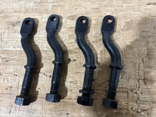 Set Of 4 Model A Ford Tudor Sedan Front Seat Brackets - Free Usa Shipping Set Of 4 Model A Ford Tudor Sedan Front Seat Brackets - Free Usa Shipping