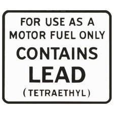 Contains Lead 7"x6" Vinyl Decal (DC101)