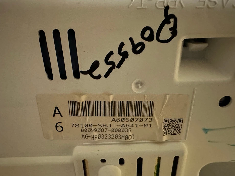 速度表仪表组 05 - 2010 年本田奥德赛 EX-L/ EX 123,871 英里 — 第 3/3 张图片