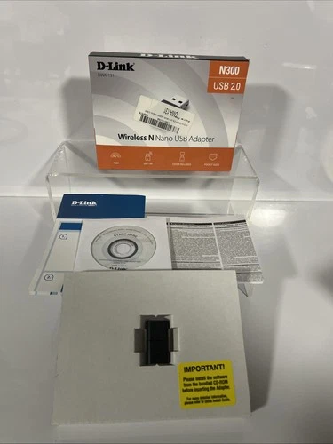 D-Link DWA 131 Wireless N USB Nano Adapter Unused -