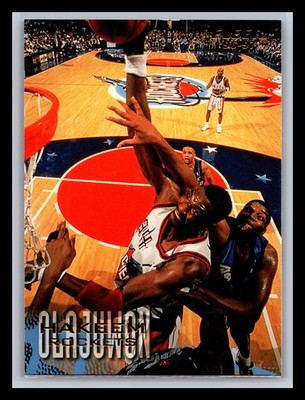 Fleer Hakeem Olajuwon #42 1996-97 Fleer Rockets