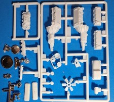 396 Ci V8 Engine Parts Set - 67 Chevy Camaro Ss - Revell 4936 Model Car Kit Lot