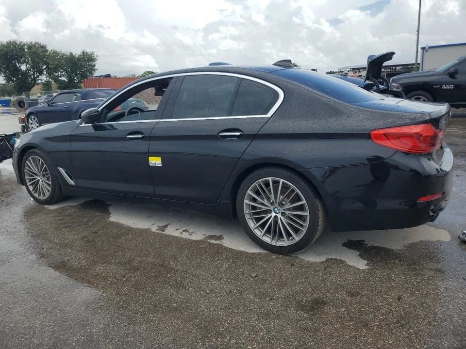 Driver Side View Mirror Power With High Gloss Base Fits 17-20 BMW 530i 4441566 - Image 4 of 4