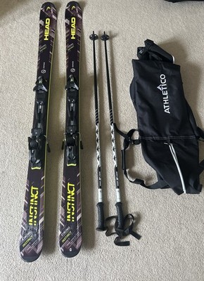 Head Strong Instinct Ti All Mountain Skis 170 CM + K2 poles excellent condition