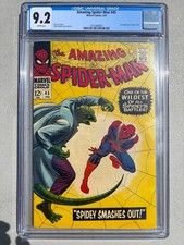 Amazing Spider-Man 45 1967 Marvel Comics CGC NM- 9.2 3rd App Lizard  White Pages