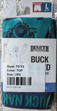 Duluth Trading Buck Naked Boxer Briefs Mens L 36-38 Green w/ Tools Pattern