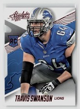 2014 PANINI ABSOLUTE TRAVIS SWANSON #134 RC LIONS RED