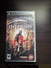 Dante's Inferno SONY PSP UMD Game Case and Manual ONLY NO DISC US VERSION RARE