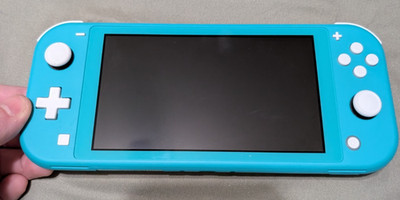 Nintendo Switch Lite Turquoise Handheld Console 32GB HDH-001 - Low Play Hours