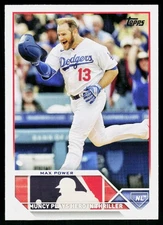 2023 Topps Update Max Power #US179 Los Angeles Dodgers
