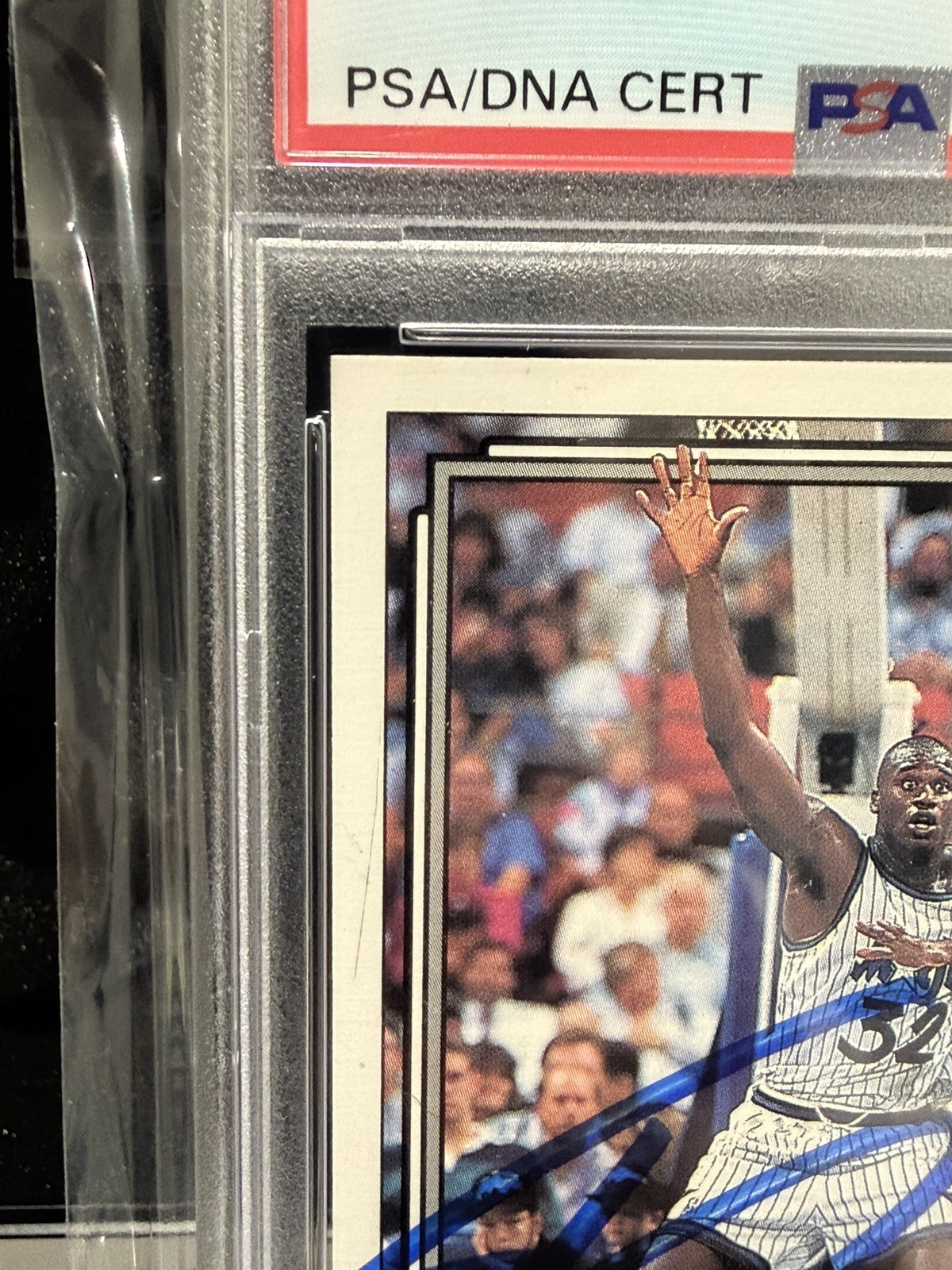Shaquille O'Neal Signed 1992 Topps Gold RC #362 (PSA) 📈📈📈 view 3