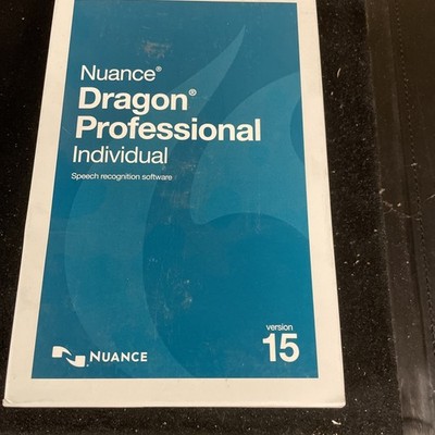 Nuance Dragon Professional Individual v15 Speech Recognition DVD for Windows