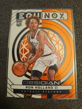 2024 Panini Obsidian Ron Holland II Orange Equinox /99 (RC) #19