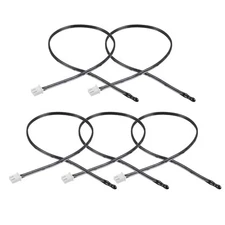 5Pcs 10K NTC Thermistor Probe for AC Sensitive Temperature Temp Sensor 15.7"