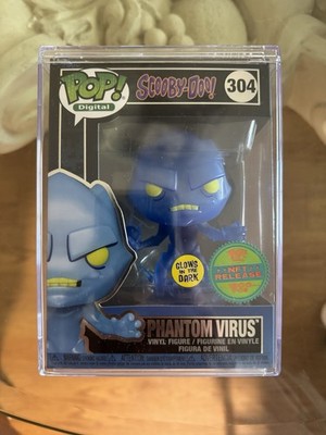 Funko Pop! Digital Scooby-Doo Phantom Virus Glows in the Dark Vinyl Figure #304