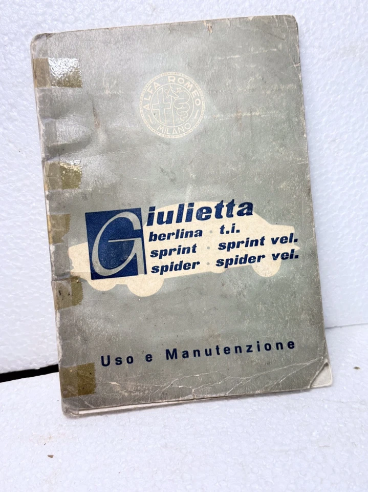 Auto Giulietta uso e manutenzione - Immagine 2 di 2
