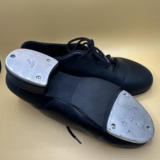 Leo Women's Jazz Tap Dance Shoe Sz 7 Excellent Pre-owned Condition 
