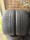 2x 225 35 19 Michelin WINTER 88W 62 66mm Part Worn Tyres 2 TYRES DOT 1418