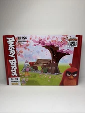 Angry Birds Building Blocks Set 55 Pieces CHERRY BLOSSOM TREE #EK81013 NEW