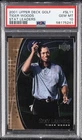 2001 UPPER DECK STAT LEADERS #SL11 TIGER WOODS ROOKIE RC PSA 10