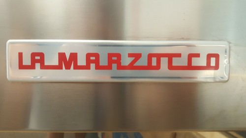 LA MARZOCCO LINEA CLASSIC 3 GRUPPEN EDELSTAHL HOHE FÜSSE ESPRESSOMASCHINE - Bild 10 von 12