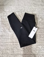 Alo Yoga SMALL 7/8 Airlift Black Leggings