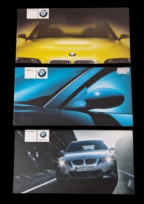 3x BMW M3 E46 M5 E60 Prospekt Brochure Sammlung 2000 2001 2004 42
