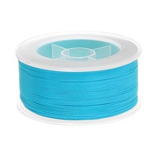 0.02 Inch x 109 Yards Nylon String Bracelet String Braided Nylon Thread Sky Blue