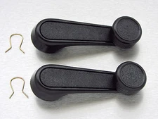 Suzuki Jimny SJ413 SJ410 Samurai Sierra JA51 1300 window crank handle black pair