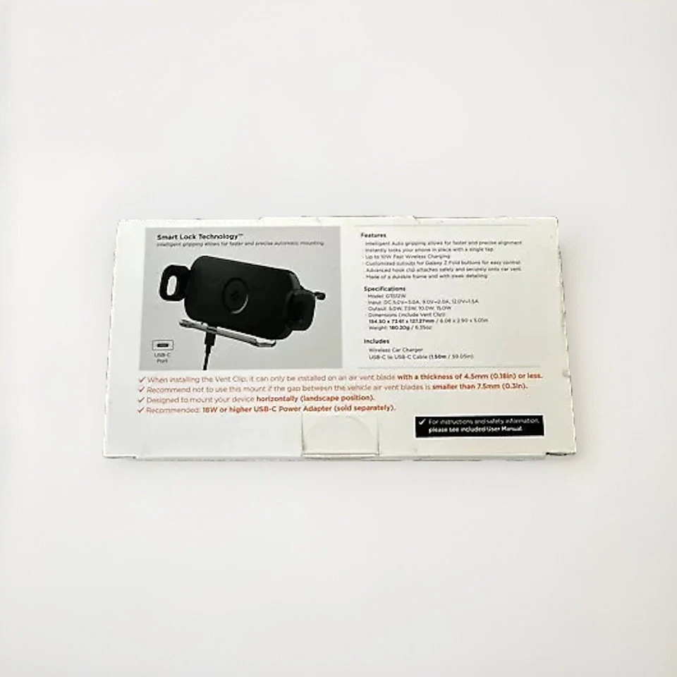 Spigen For Galaxy Z Fold 4 & 3 Wireless Car Charger | [OneTap] Car Mount Airvent - Image 3 of 4