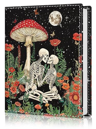 Photo Album 4x6, 56 Pockets Small Picture Book Gothic Skeleton