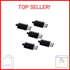 chenyang 5 Pack USB C DIY Connector USB 3.1 Type C 24Pin Male Plug Port Repair R