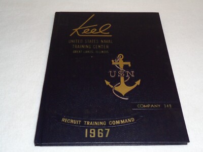 1967 U.S. Naval Training Center Great Lakes Company 349 Navy 